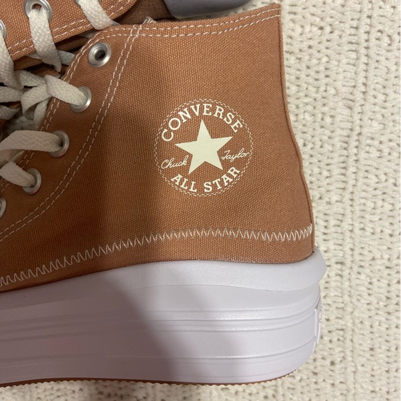 Women a size ten BRAND NEW brown converse shoes - Picture 2 of 7